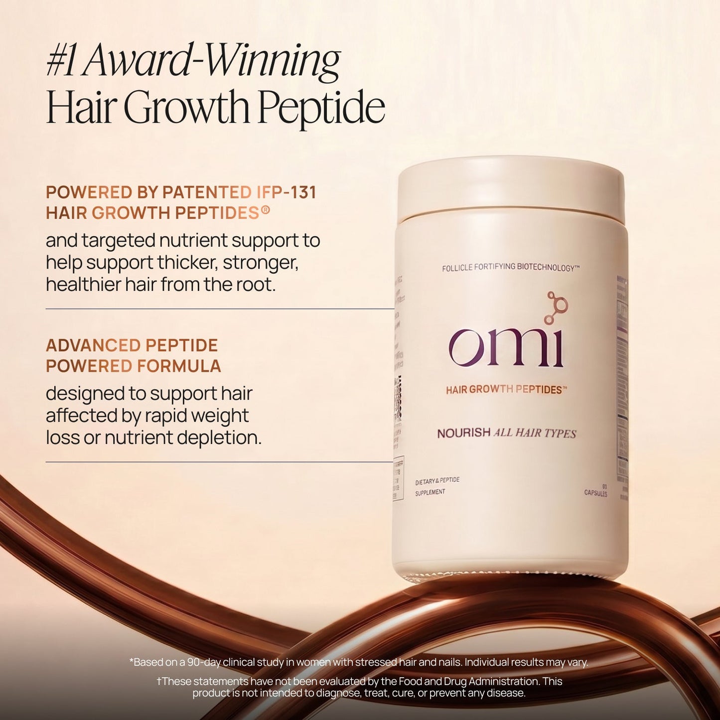 Hair Growth Peptides Capsules